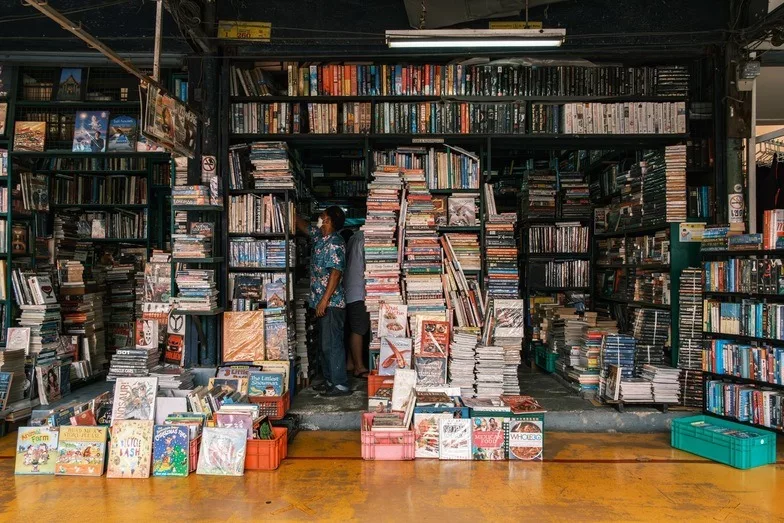 Second-hand book store