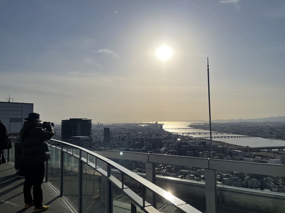 Rooftop of Umeda Sky Building