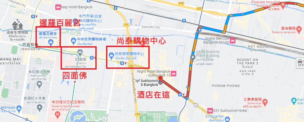 lyf酒店地理位置