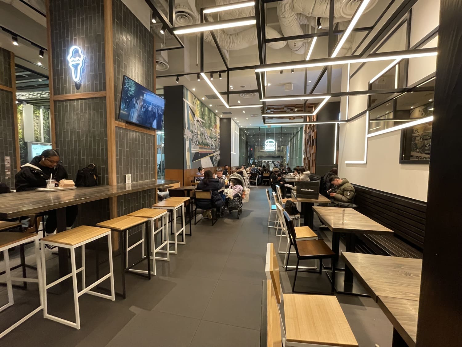 In-store seating