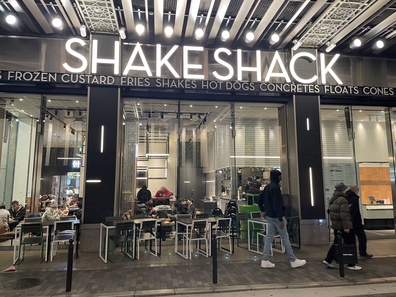 shake shack店門口